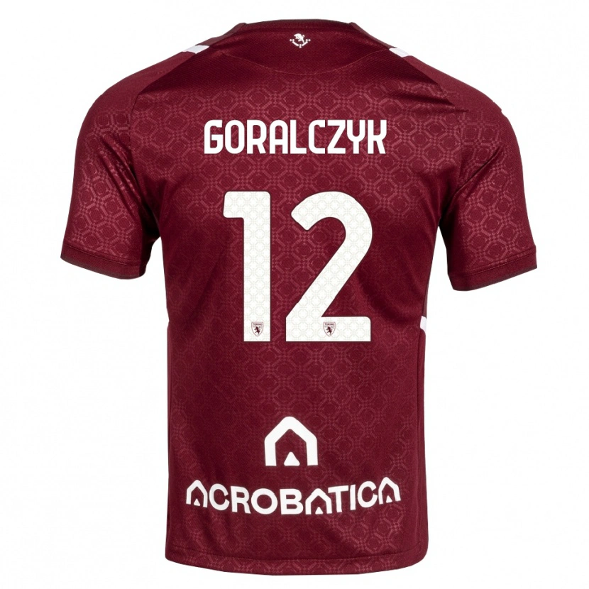 Danxen Damen Karol Goralczyk #12 Burgund Weiß Heimtrikot Trikot 2026/27 T-Shirt Österreich