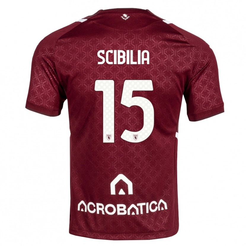 Danxen Damen Dylan Scibilia #15 Burgund Weiß Heimtrikot Trikot 2026/27 T-Shirt Österreich