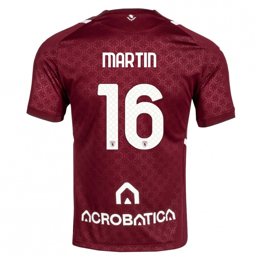 Danxen Damen Francesca Martin #16 Burgund Weiß Heimtrikot Trikot 2026/27 T-Shirt Österreich