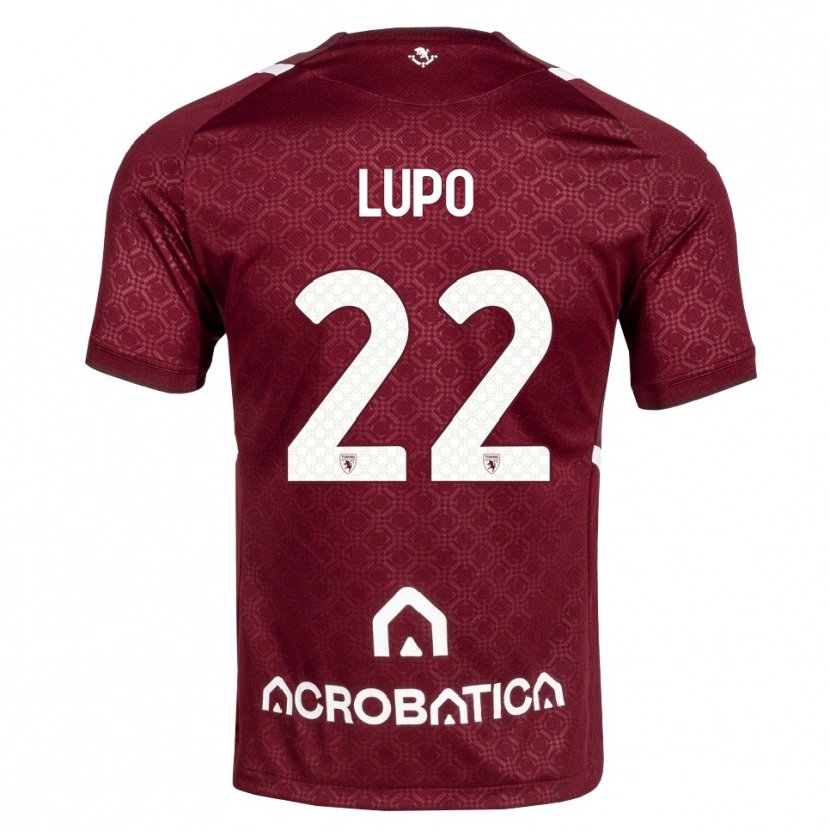 Danxen Damen Enrica Lupo #22 Burgund Weiß Heimtrikot Trikot 2026/27 T-Shirt Österreich