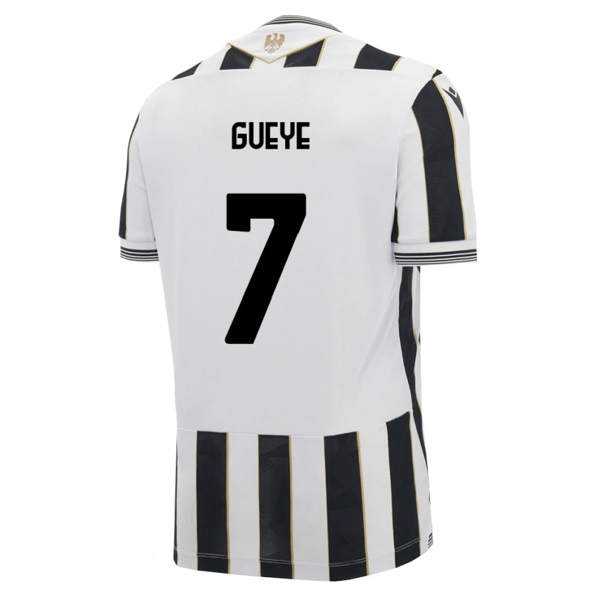 Danxen Damen Idrissa Gueye #7 Schwarz Weiß Pink Heimtrikot Trikot 2026/27 T-Shirt Österreich