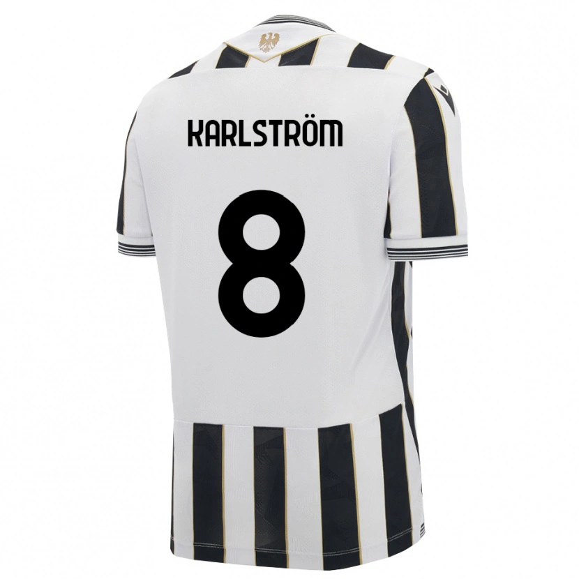 Danxen Damen Jesper Karlström #8 Schwarz Weiß Pink Heimtrikot Trikot 2026/27 T-Shirt Österreich
