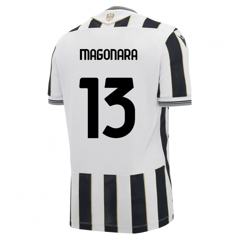 Danxen Damen Matteo Magonara #13 Schwarz Weiß Pink Heimtrikot Trikot 2026/27 T-Shirt Österreich