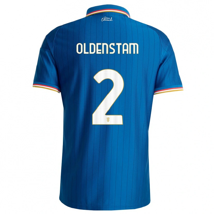 Danxen Damen Lyfe Oldenstam #2 Blau Weiß Rot Heimtrikot Trikot 2026/27 T-Shirt Österreich