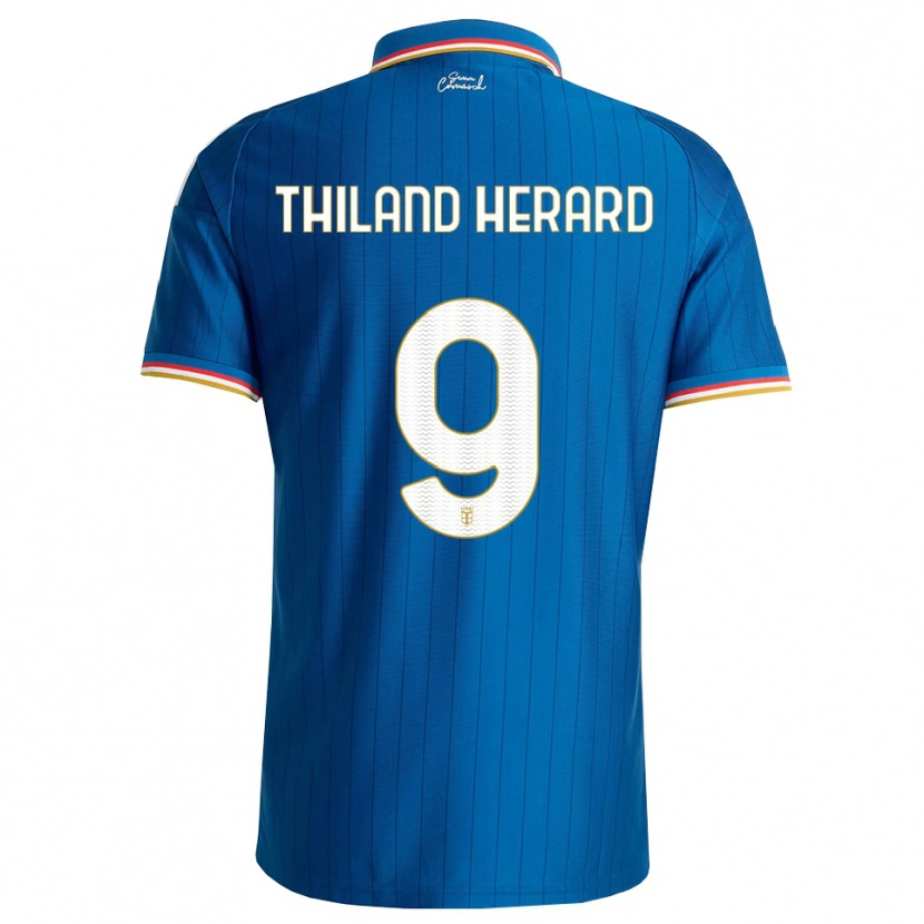 Danxen Damen Robin Thiland-Herard #9 Blau Weiß Rot Heimtrikot Trikot 2026/27 T-Shirt Österreich