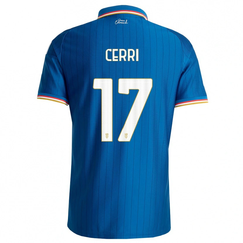 Danxen Damen Alberto Cerri #17 Blau Weiß Rot Heimtrikot Trikot 2026/27 T-Shirt Österreich