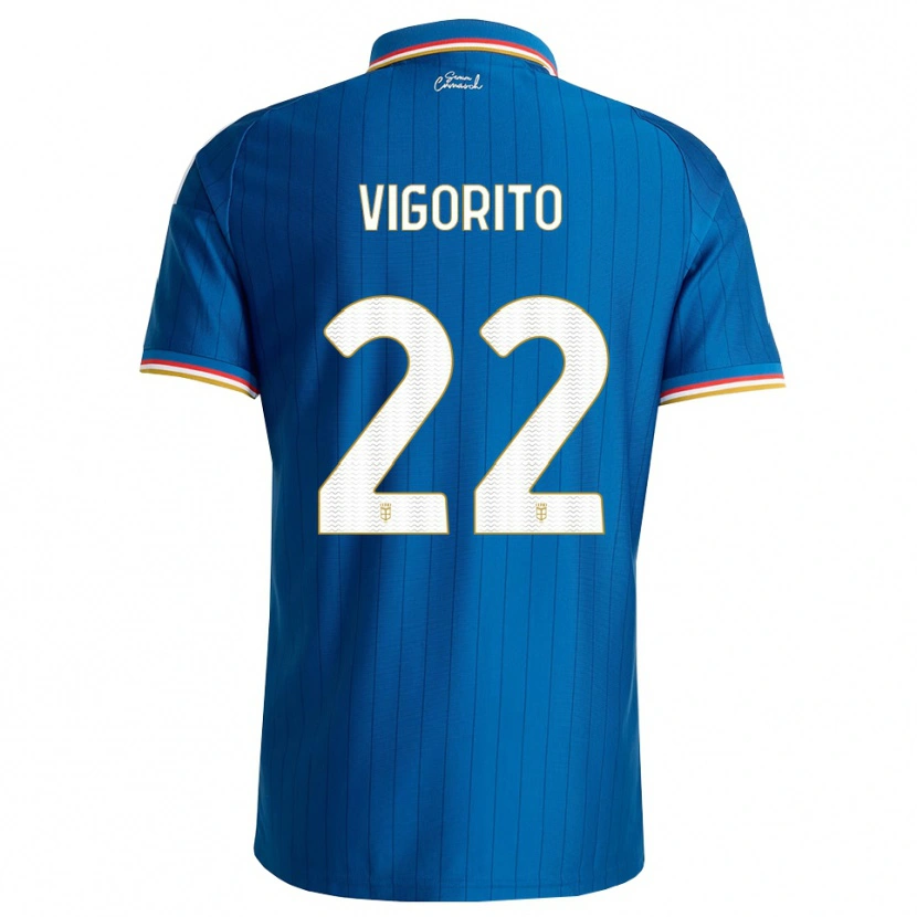 Danxen Damen Mauro Vigorito #22 Blau Weiß Rot Heimtrikot Trikot 2026/27 T-Shirt Österreich