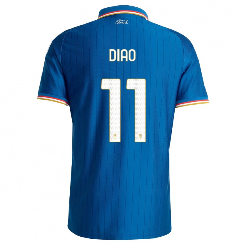 Danxen Damen Assane Diao #11 Blau Weiß Rot Heimtrikot Trikot 2026/27 T-Shirt Österreich
