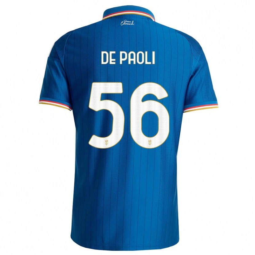 Danxen Damen Cristiano De Paoli #56 Blau Weiß Rot Heimtrikot Trikot 2026/27 T-Shirt Österreich