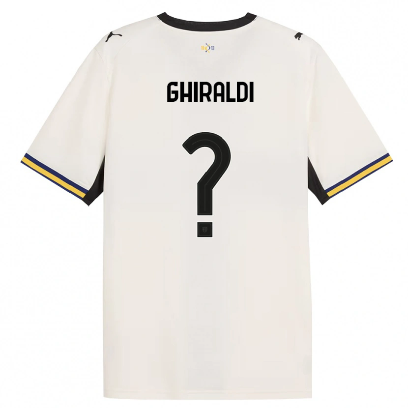 Danxen Damen Cesare Ghiraldi #0 Creme Schwarz Gelb Heimtrikot Trikot 2026/27 T-Shirt Österreich