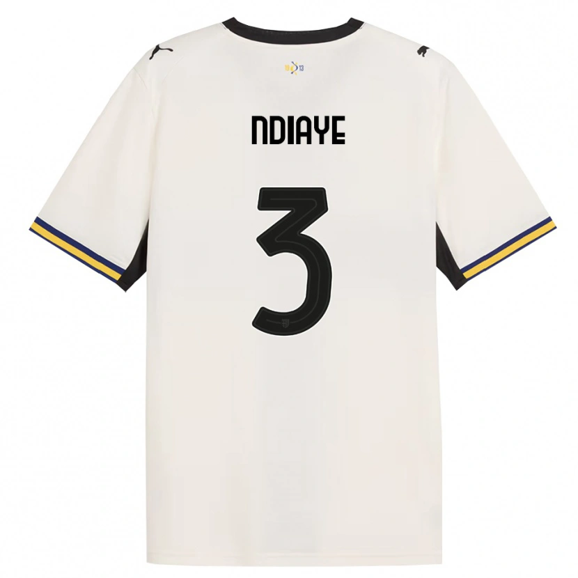 Danxen Damen Abdoulaye Ndiaye #3 Creme Schwarz Gelb Heimtrikot Trikot 2026/27 T-Shirt Österreich