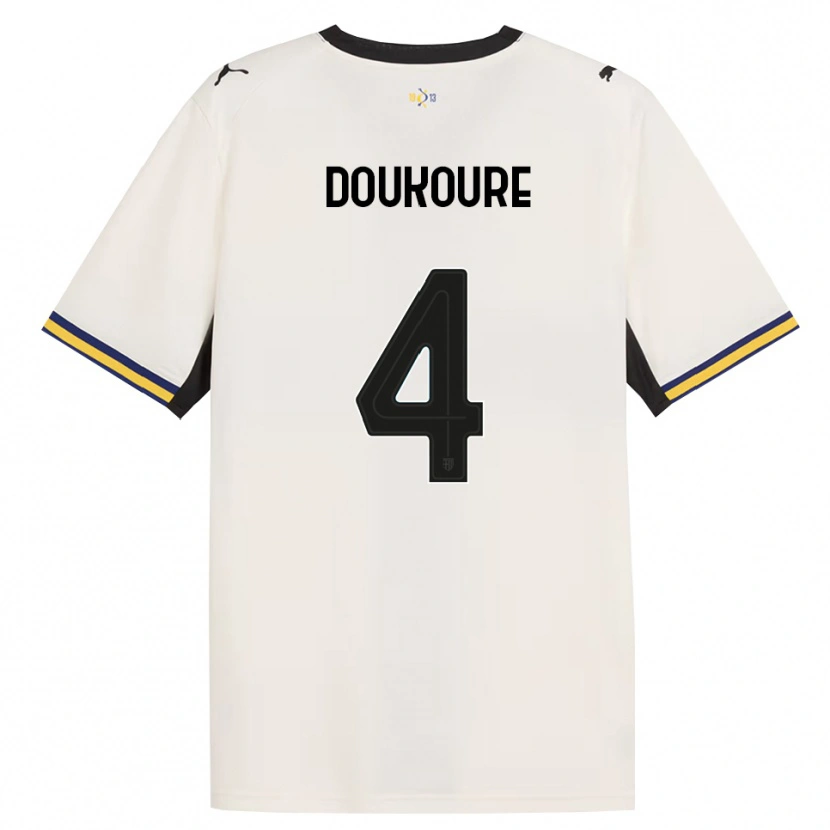 Danxen Damen Vamoussa Doukoure #4 Creme Schwarz Gelb Heimtrikot Trikot 2026/27 T-Shirt Österreich