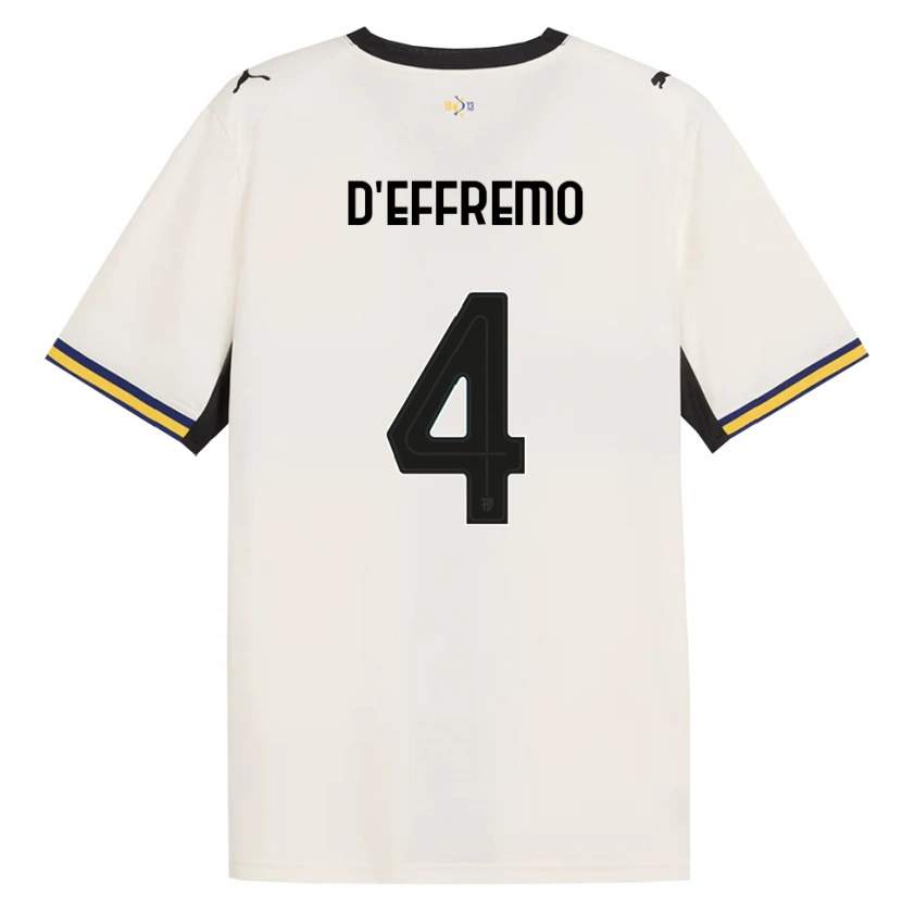Danxen Damen Dario D'effremo #4 Creme Schwarz Gelb Heimtrikot Trikot 2026/27 T-Shirt Österreich