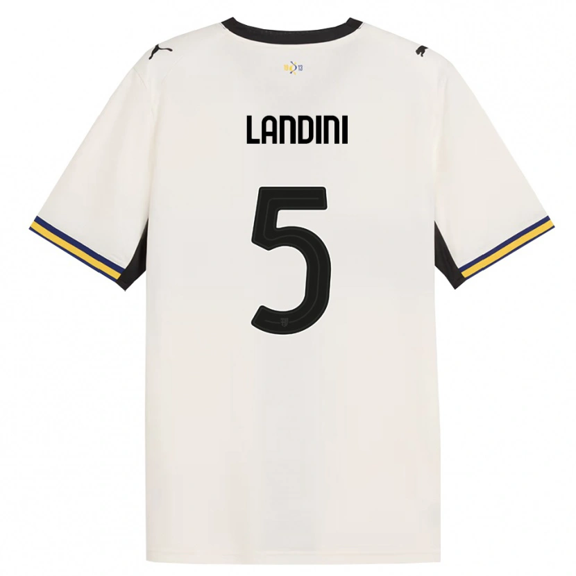 Danxen Damen Simone Landini #5 Creme Schwarz Gelb Heimtrikot Trikot 2026/27 T-Shirt Österreich