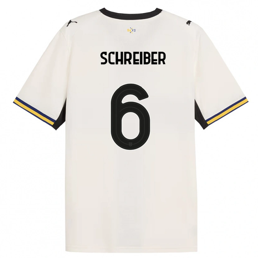 Danxen Damen Fabio Schreiber #6 Creme Schwarz Gelb Heimtrikot Trikot 2026/27 T-Shirt Österreich