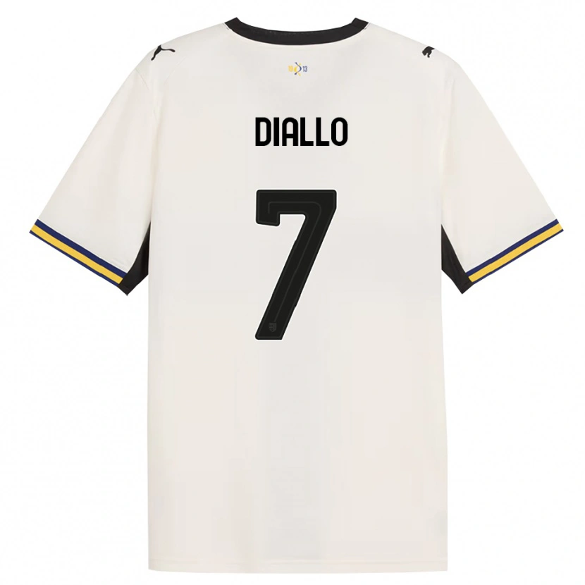 Danxen Damen Ousmane Diallo #7 Creme Schwarz Gelb Heimtrikot Trikot 2026/27 T-Shirt Österreich