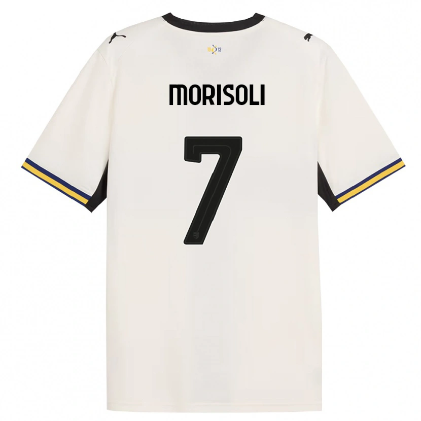 Danxen Damen Gabriel Morisoli #7 Creme Schwarz Gelb Heimtrikot Trikot 2026/27 T-Shirt Österreich