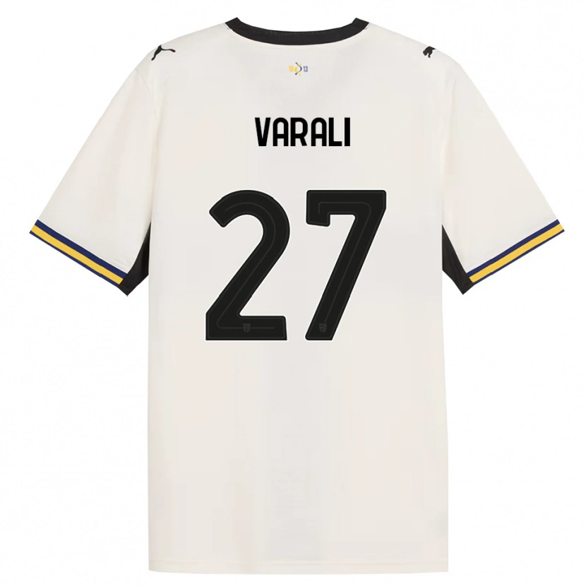 Danxen Damen Ludovico Varali #27 Creme Schwarz Gelb Heimtrikot Trikot 2026/27 T-Shirt Österreich