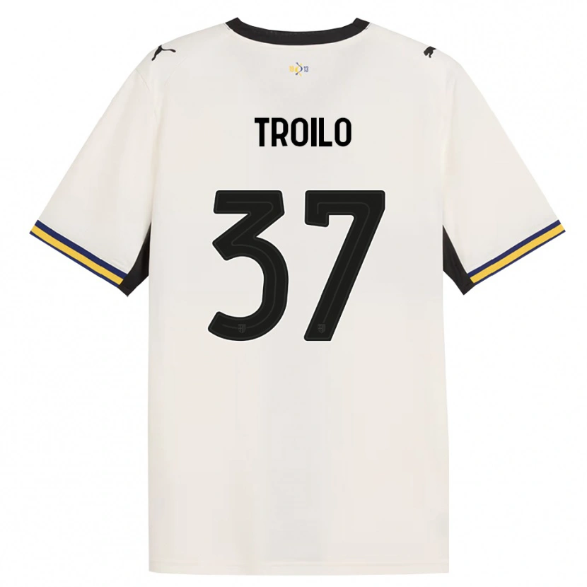 Danxen Damen Mariano Troilo #37 Creme Schwarz Gelb Heimtrikot Trikot 2026/27 T-Shirt Österreich