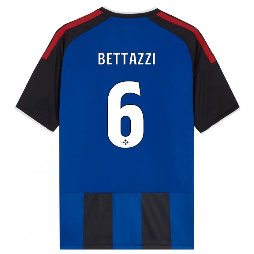 Danxen Damen Brando Bettazzi #6 Schwarz Rot Weiß Blau Heimtrikot Trikot 2026/27 T-Shirt Österreich