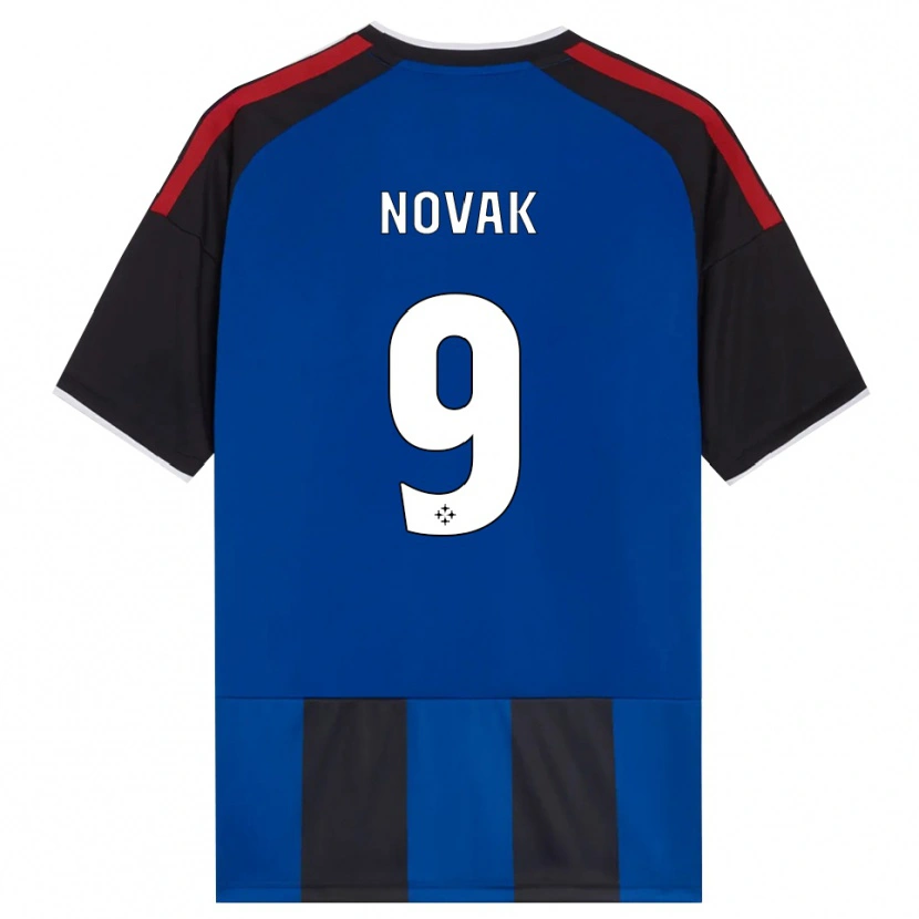 Danxen Damen Maros Novak #9 Schwarz Rot Weiß Blau Heimtrikot Trikot 2026/27 T-Shirt Österreich