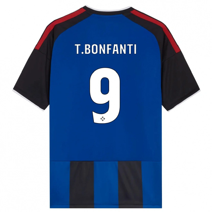 Danxen Damen Thomas Bonfanti #9 Schwarz Rot Weiß Blau Heimtrikot Trikot 2026/27 T-Shirt Österreich