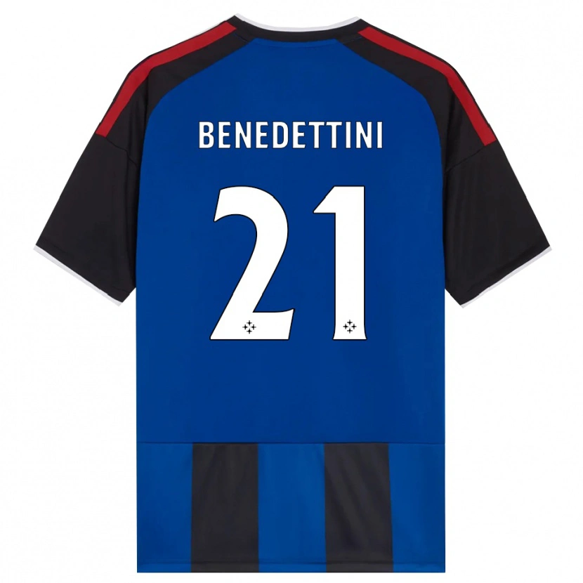 Danxen Damen Filippo Benedettini #21 Schwarz Rot Weiß Blau Heimtrikot Trikot 2026/27 T-Shirt Österreich