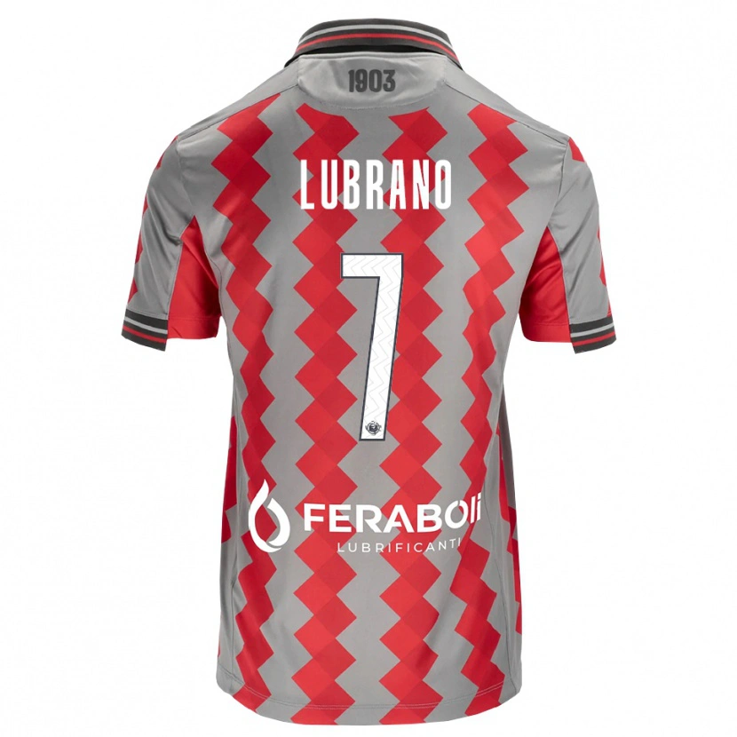 Danxen Damen Antonio Lubrano #7 Grau Rot Weiß Heimtrikot Trikot 2026/27 T-Shirt Österreich