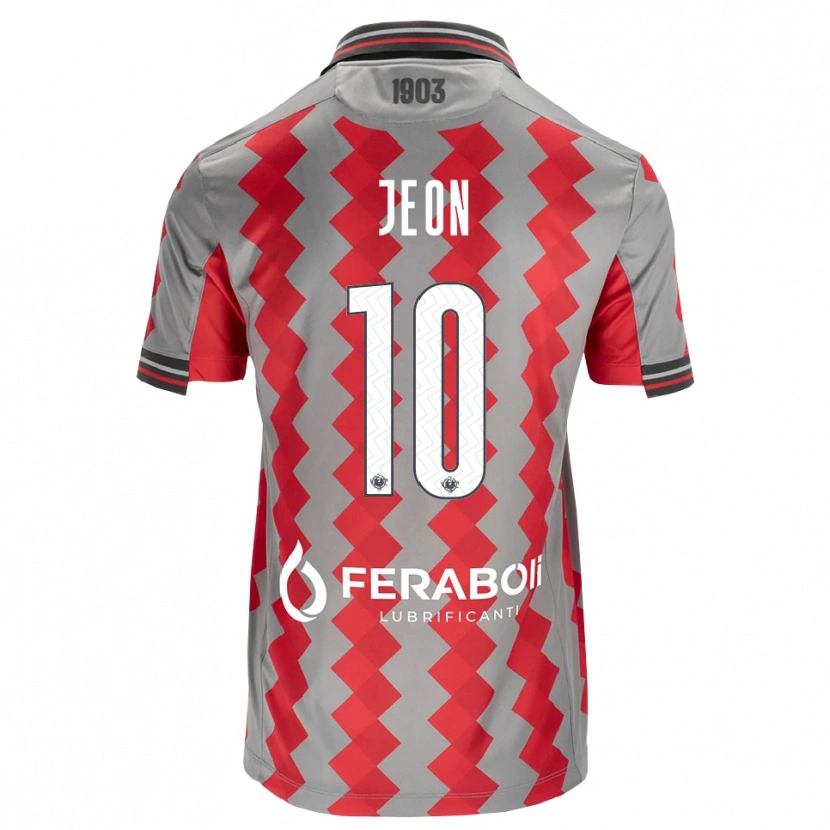 Danxen Damen Joseph Jeon #10 Grau Rot Weiß Heimtrikot Trikot 2026/27 T-Shirt Österreich