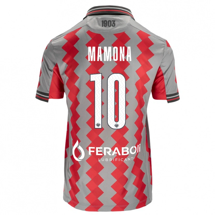 Danxen Damen Blue Mamona #10 Grau Rot Weiß Heimtrikot Trikot 2026/27 T-Shirt Österreich