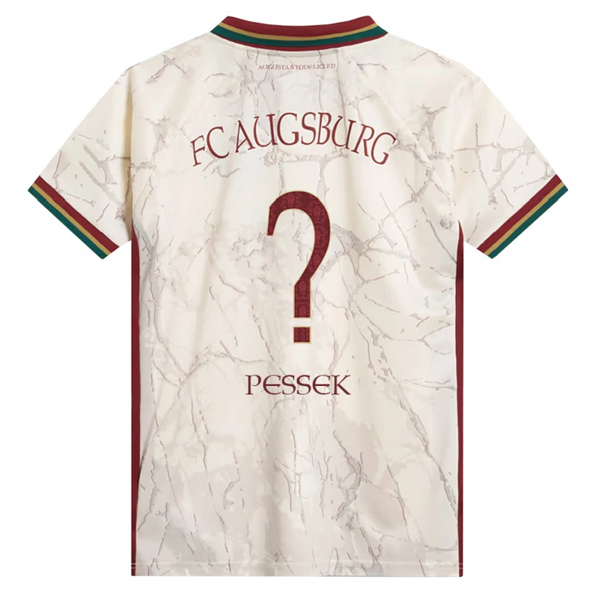 Danxen Damen Luca Pessek #0 Grün Reis Weiß Burgund Heimtrikot Trikot 2026/27 T-Shirt Österreich
