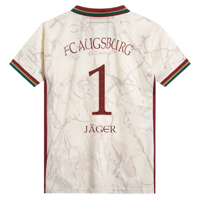 Danxen Damen Tobias Jäger #1 Grün Reis Weiß Burgund Heimtrikot Trikot 2026/27 T-Shirt Österreich