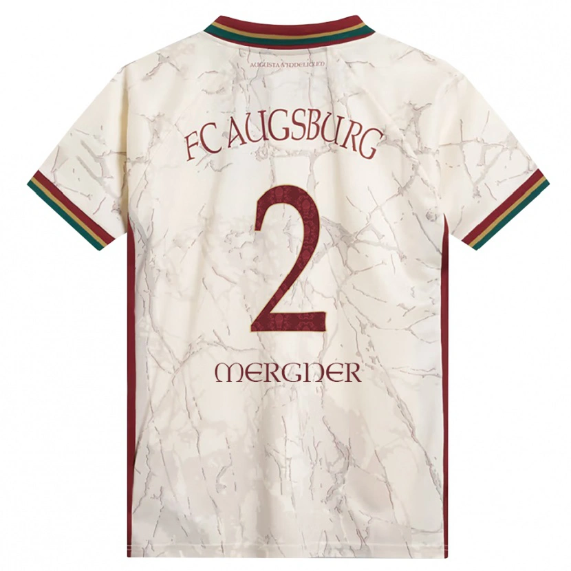 Danxen Damen Sandra Mergner #2 Grün Reis Weiß Burgund Heimtrikot Trikot 2026/27 T-Shirt Österreich