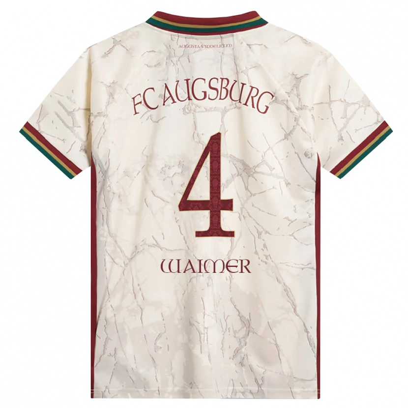 Danxen Damen Johannes Waimer #4 Grün Reis Weiß Burgund Heimtrikot Trikot 2026/27 T-Shirt Österreich