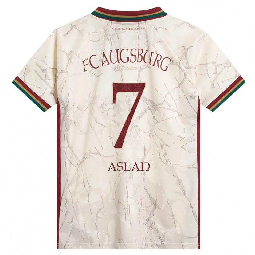Danxen Damen Berkay Aslan #7 Grün Reis Weiß Burgund Heimtrikot Trikot 2026/27 T-Shirt Österreich