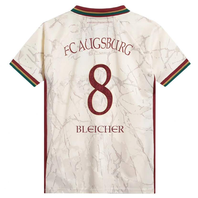 Danxen Damen Franz Xaver Bleicher #8 Grün Reis Weiß Burgund Heimtrikot Trikot 2026/27 T-Shirt Österreich