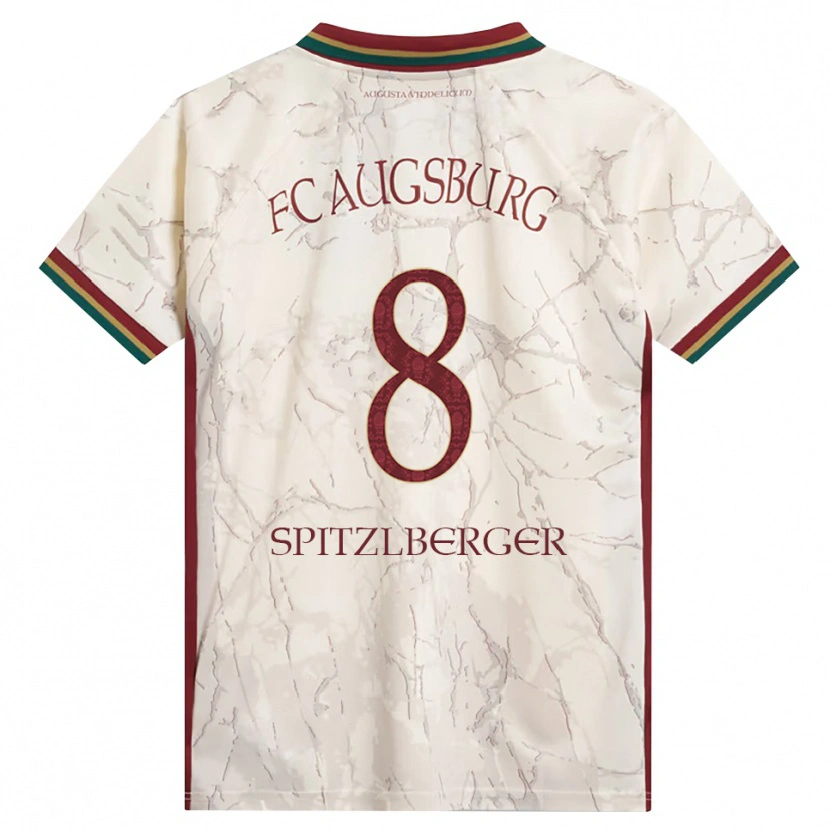 Danxen Damen Jordan Spitzlberger #8 Grün Reis Weiß Burgund Heimtrikot Trikot 2026/27 T-Shirt Österreich
