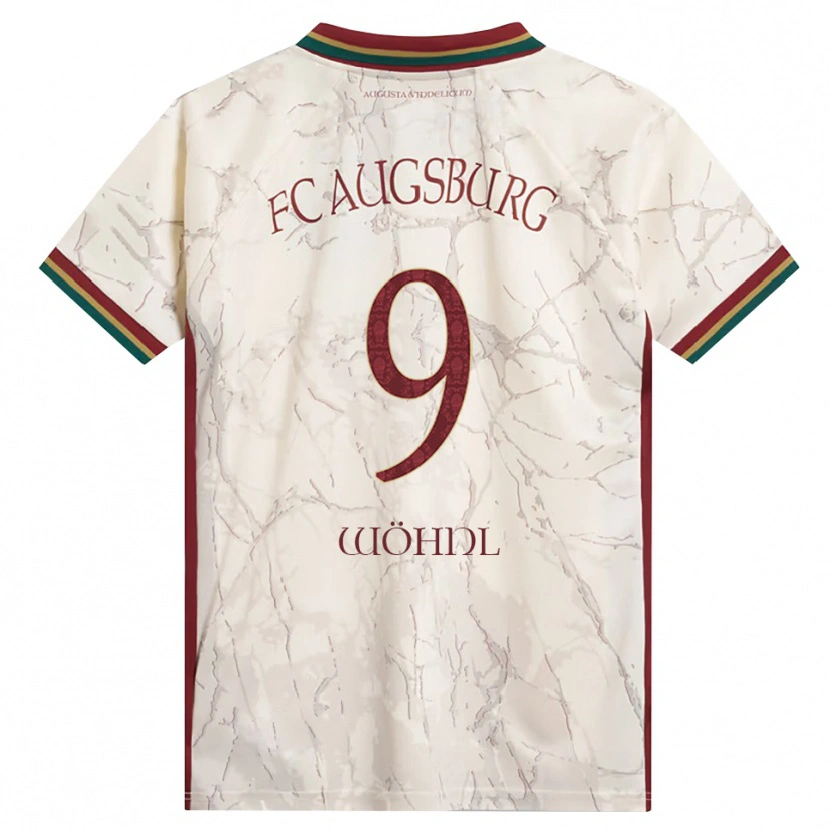 Danxen Damen Tobias Wöhnl #9 Grün Reis Weiß Burgund Heimtrikot Trikot 2026/27 T-Shirt Österreich