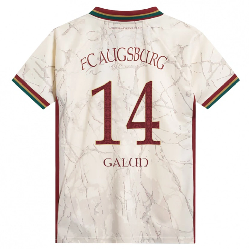 Danxen Damen Damian Galun #14 Grün Reis Weiß Burgund Heimtrikot Trikot 2026/27 T-Shirt Österreich