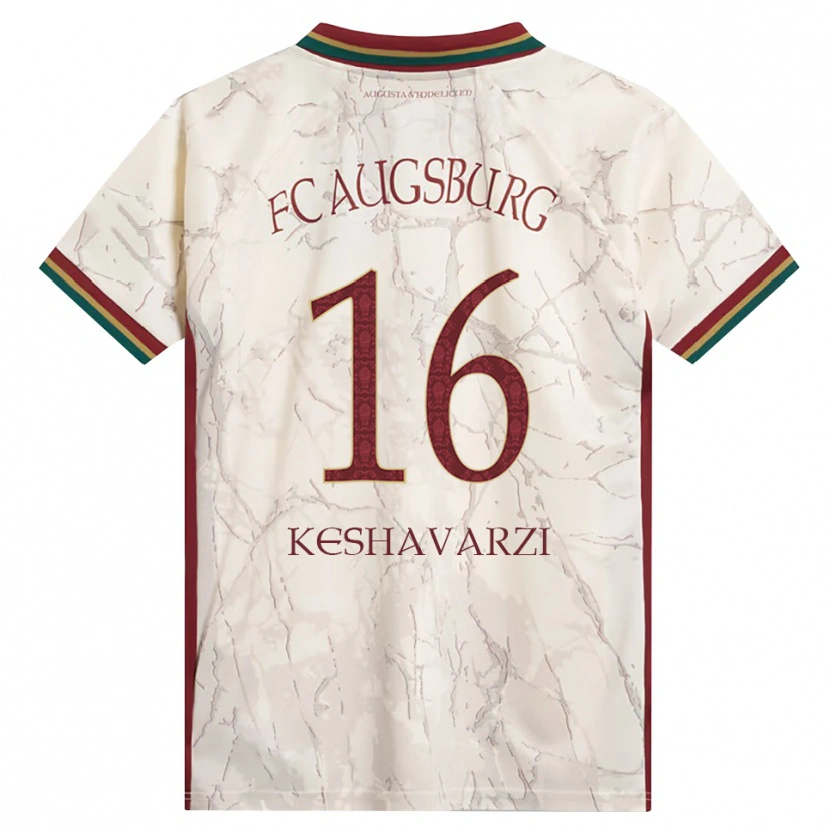 Danxen Damen Nicolas Keshavarzi #16 Grün Reis Weiß Burgund Heimtrikot Trikot 2026/27 T-Shirt Österreich