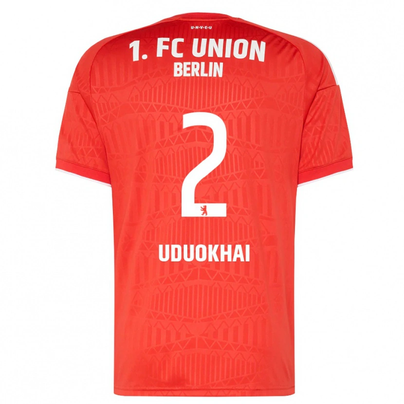 Danxen Damen Felix Uduokhai #2 Rot Weiß Heimtrikot Trikot 2026/27 T-Shirt Österreich
