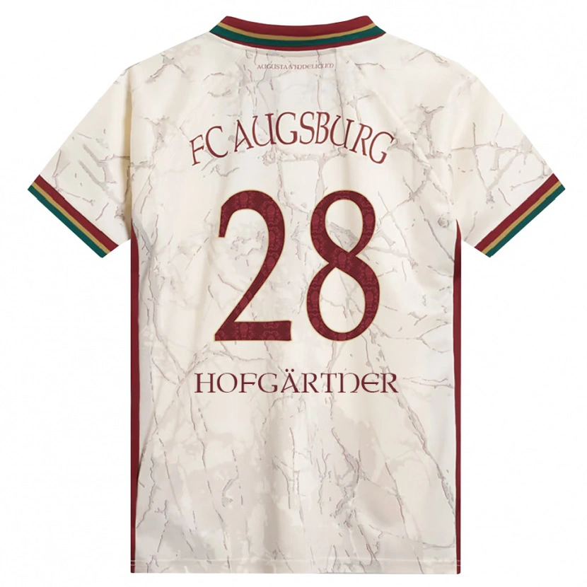 Danxen Damen Hendrik Hofgärtner #28 Grün Reis Weiß Burgund Heimtrikot Trikot 2026/27 T-Shirt Österreich