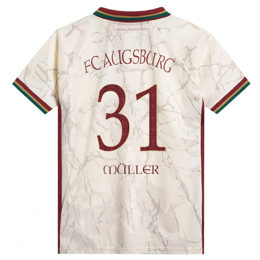 Danxen Damen Noah Müller #31 Grün Reis Weiß Burgund Heimtrikot Trikot 2026/27 T-Shirt Österreich