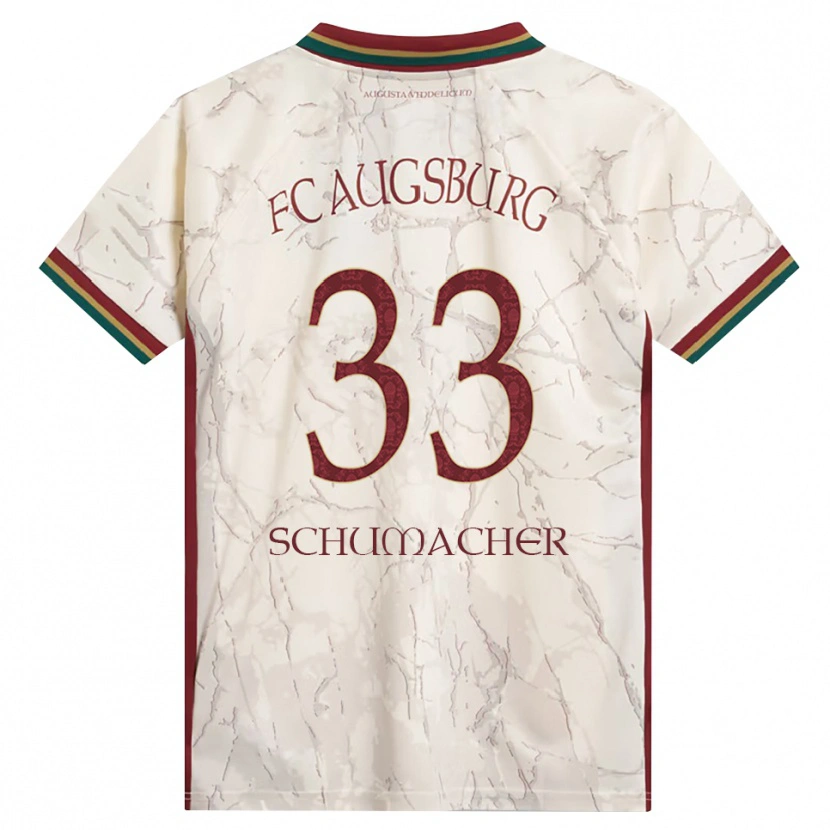 Danxen Damen Till Schumacher #33 Grün Reis Weiß Burgund Heimtrikot Trikot 2026/27 T-Shirt Österreich