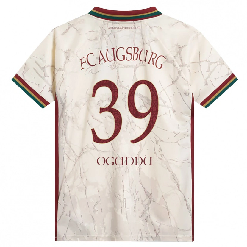 Danxen Damen Uchenna Ogundu #39 Grün Reis Weiß Burgund Heimtrikot Trikot 2026/27 T-Shirt Österreich
