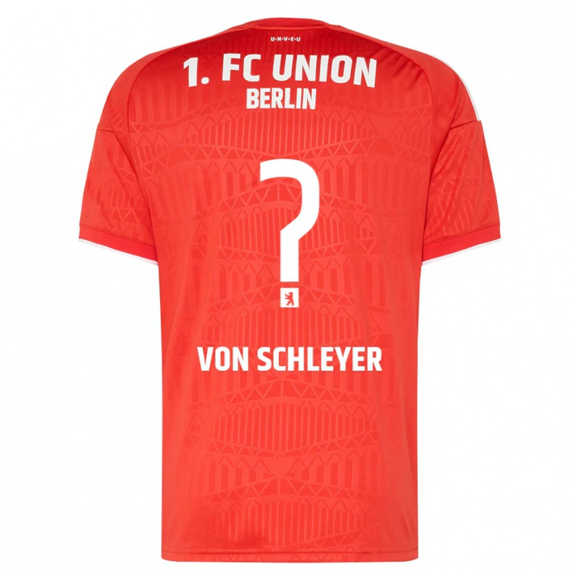 Danxen Damen Leopold Von Schleyer #0 Rot Weiß Heimtrikot Trikot 2026/27 T-Shirt Österreich