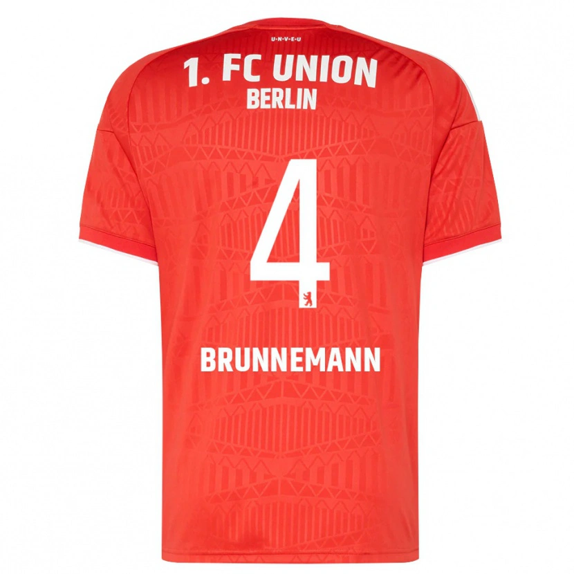Danxen Damen Laurenz Brunnemann #4 Rot Weiß Heimtrikot Trikot 2026/27 T-Shirt Österreich