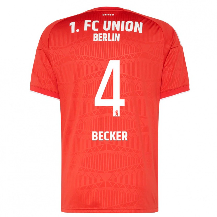Danxen Damen Marie Becker #4 Rot Weiß Heimtrikot Trikot 2026/27 T-Shirt Österreich