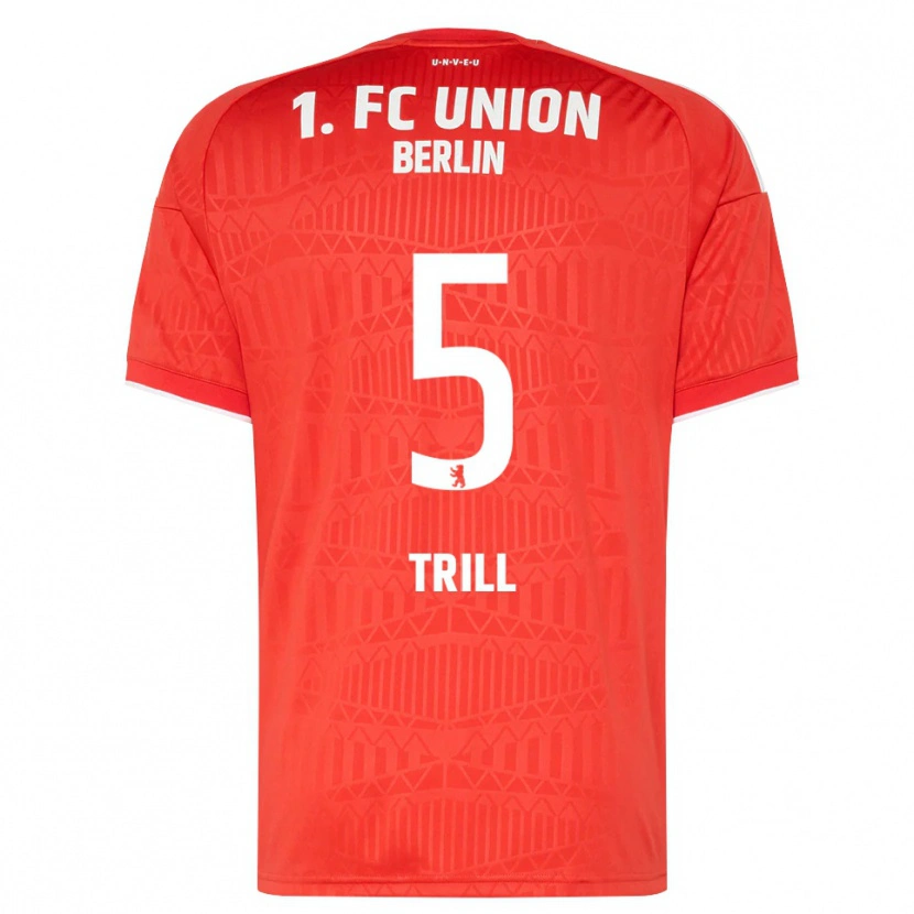Danxen Damen Santiago Trill #5 Rot Weiß Heimtrikot Trikot 2026/27 T-Shirt Österreich
