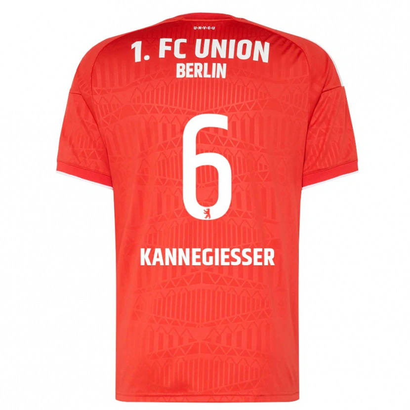 Danxen Damen Tom Kannegießer #6 Rot Weiß Heimtrikot Trikot 2026/27 T-Shirt Österreich